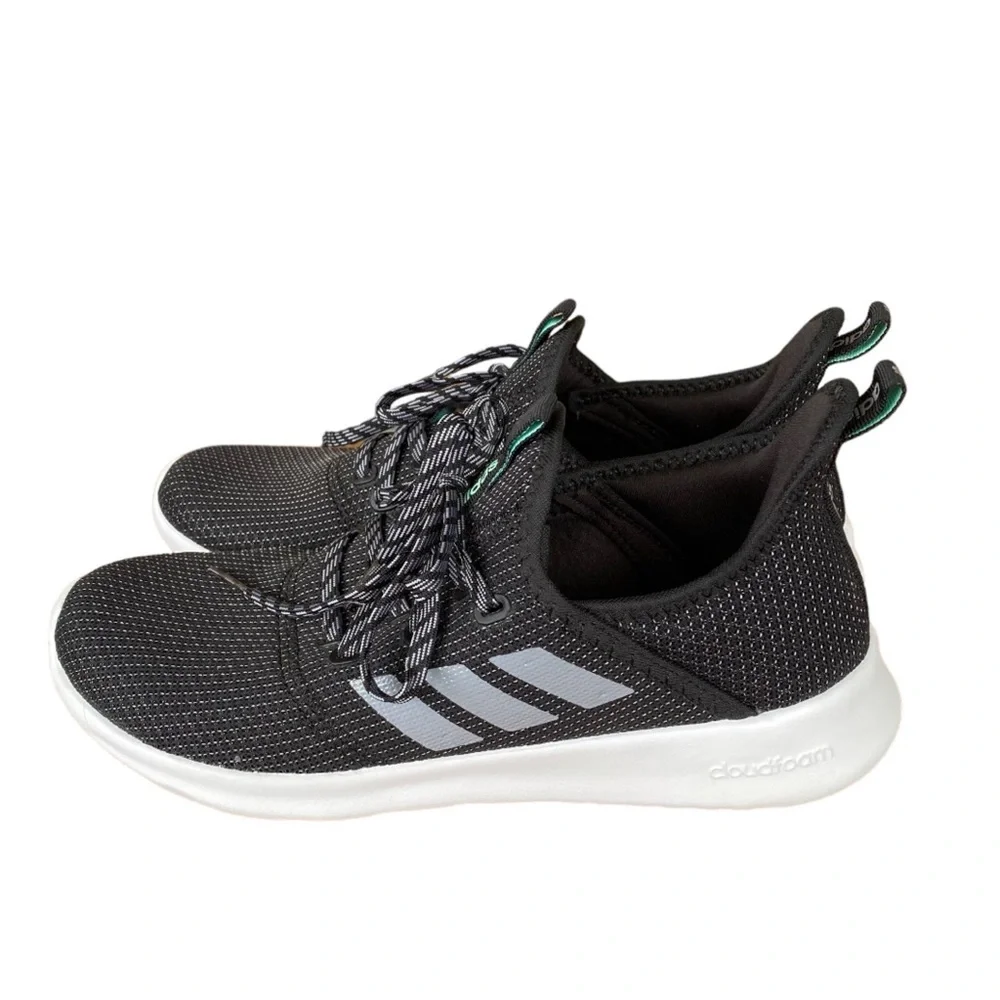 Adidas Women’s Cloudfoam Pure Athletic Running Shoes Black/Grey Size 7.5